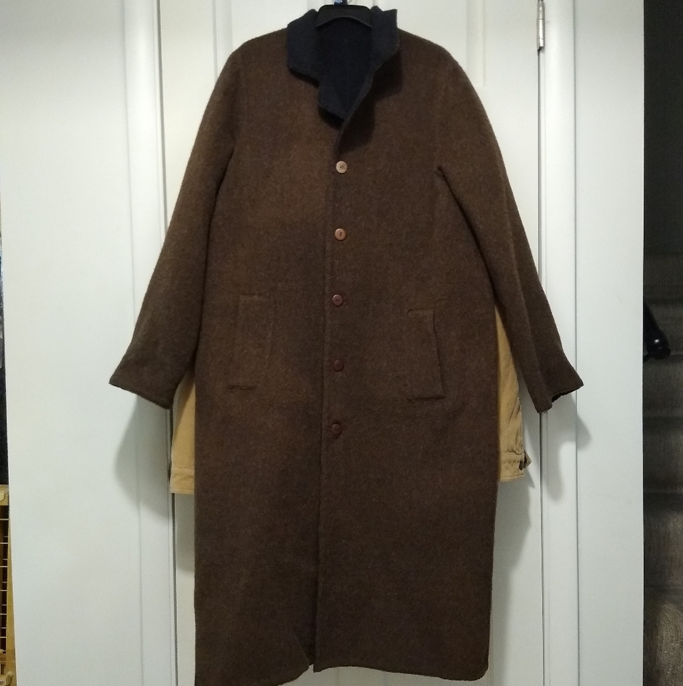 Reversible Wool Coat